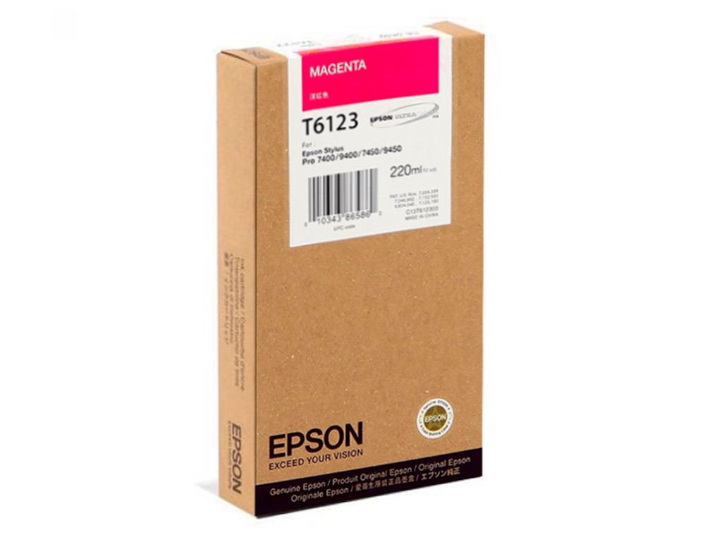 INK-JET EPSON GF STYLUS PHOTO 7450/9450/7400/9400 MAGENTA ALTA CAPACIDAD