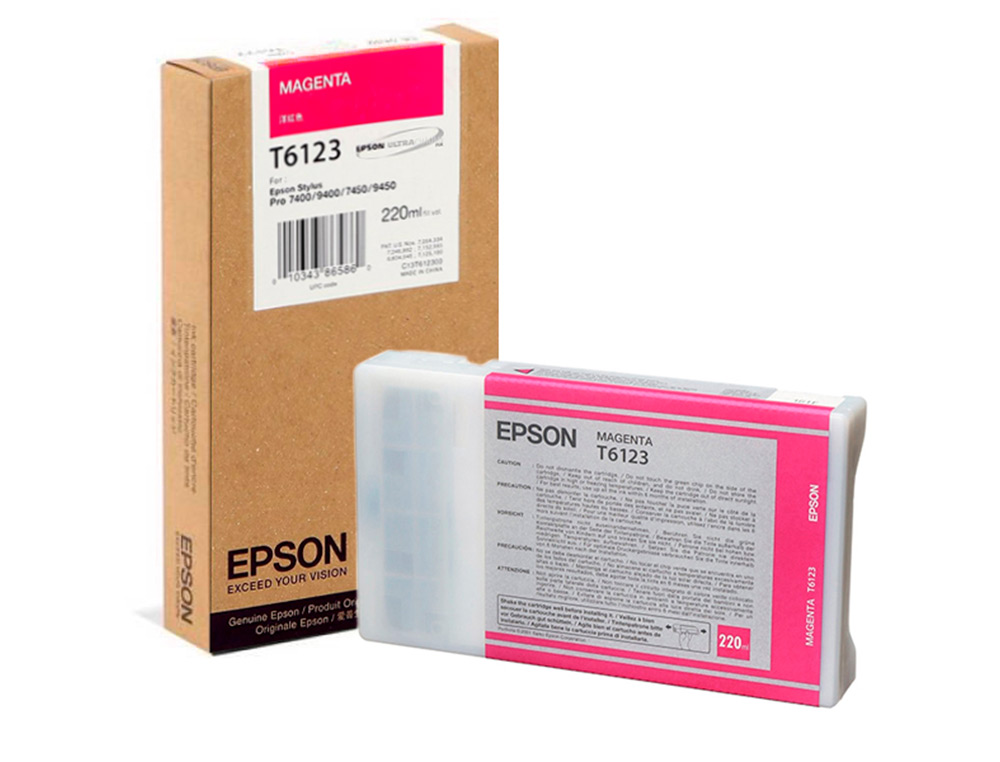 INK-JET EPSON GF STYLUS PHOTO 7450/9450/7400/9400 MAGENTA ALTA CAPACIDAD
