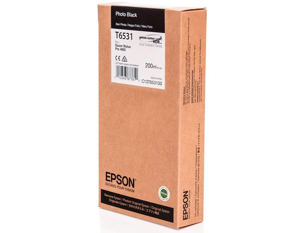 INK-JET EPSON GF STYLUS PRO-4900 NEGRO FOTO 200 ML