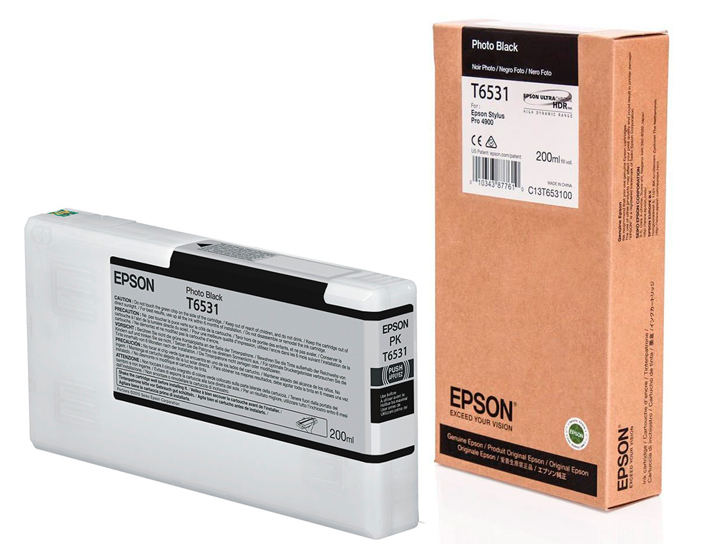 INK-JET EPSON GF STYLUS PRO-4900 NEGRO FOTO 200 ML