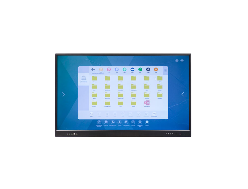 PANTALLA INTERACTIVA ROCADA CRISTAL TEMPLADO 86
