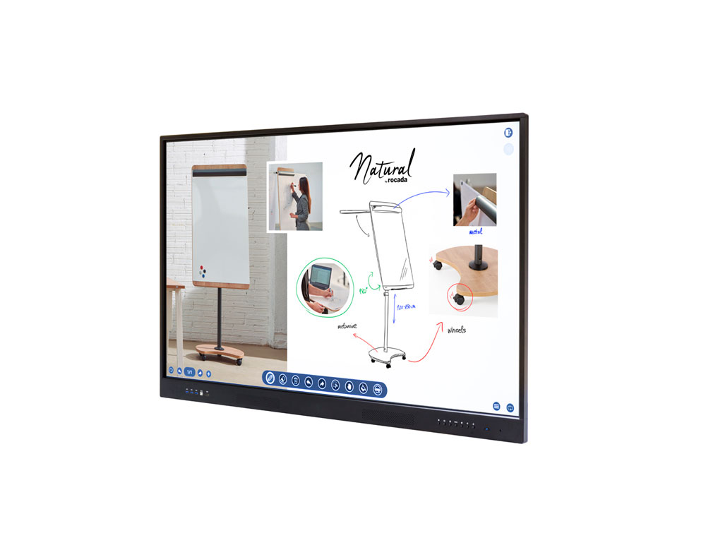 PANTALLA INTERACTIVA ROCADA CRISTAL TEMPLADO 86