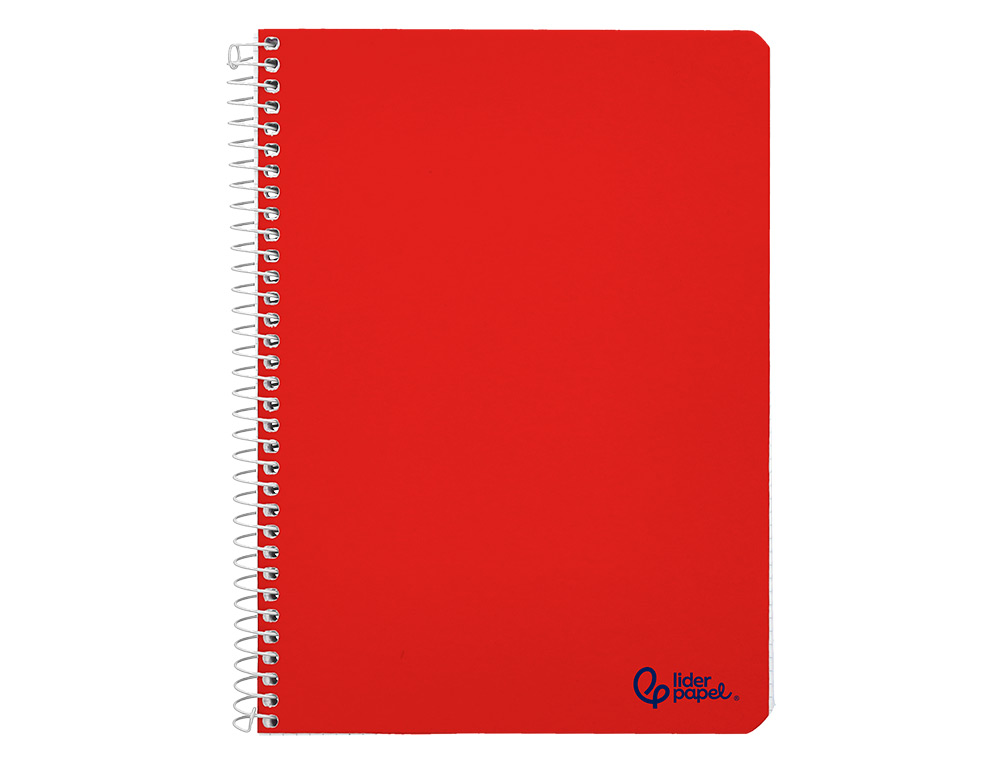 CUADERNO ESPIRAL LIDERPAPEL A5 SMART TAPA BLANDA 80H 75GR RAYADO MONTESSORI 5MM COLORES SURTIDOS