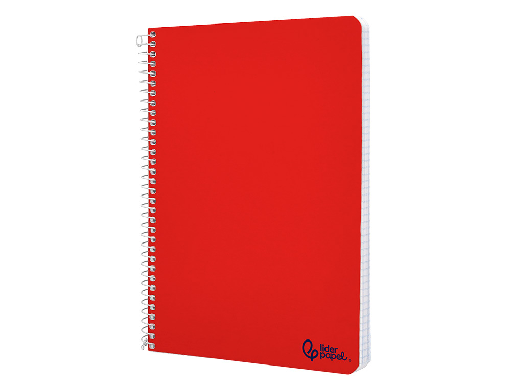 CUADERNO ESPIRAL LIDERPAPEL A5 SMART TAPA BLANDA 80H 75GR RAYADO MONTESSORI 5MM COLORES SURTIDOS