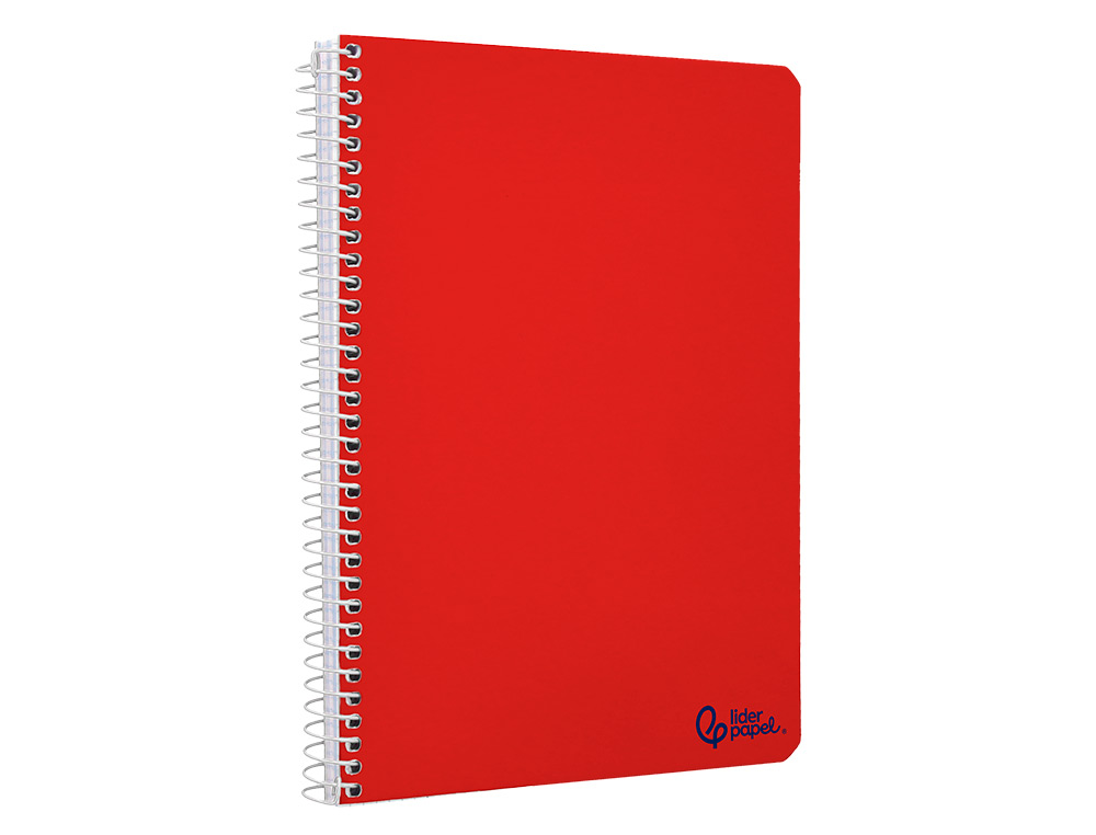 CUADERNO ESPIRAL LIDERPAPEL A5 SMART TAPA BLANDA 80H 75GR RAYADO MONTESSORI 5MM COLORES SURTIDOS