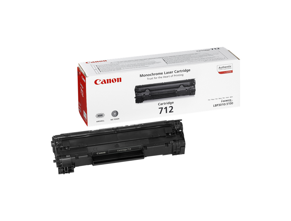 TONER CANON CRG712 NEGRO LASER LBP3010/3100