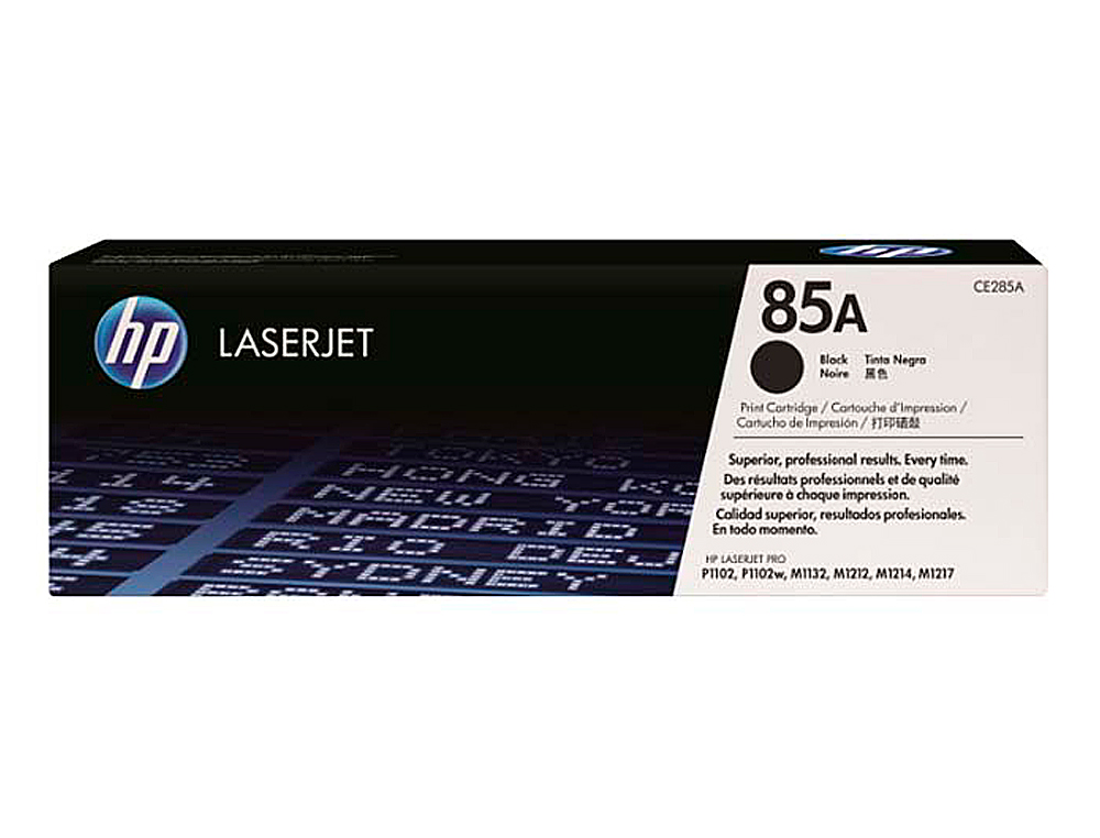 TONER HP LASERJET CE285A NEGRO 1600 PAG PACK 2