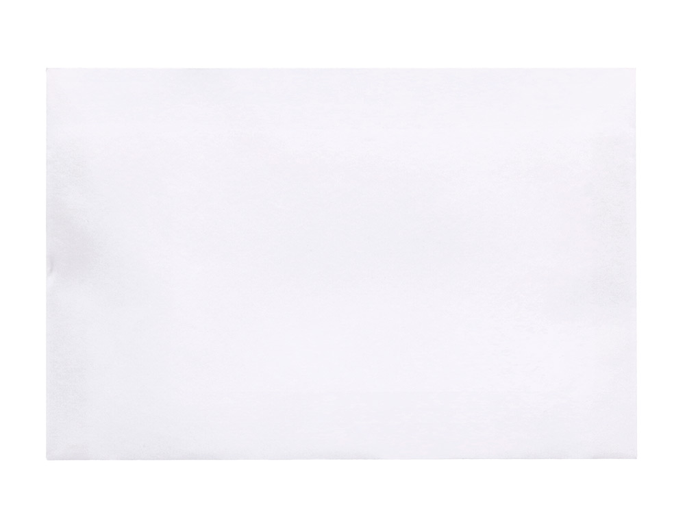 SOBRE LIDERPAPEL N 9 BLANCO COMERCIAL NORMALIZADO 120X176 MM TIRA DE SILICONA PAQUETE DE 25 UNIDADES