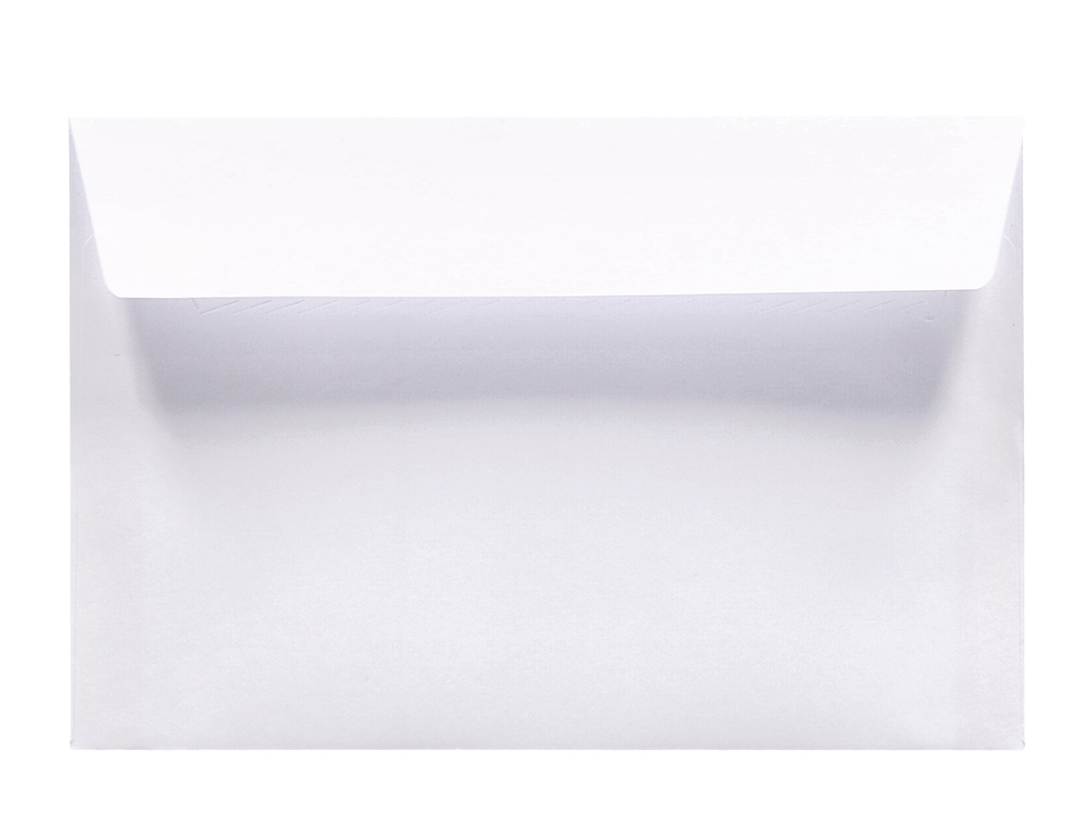 SOBRE LIDERPAPEL N 9 BLANCO COMERCIAL NORMALIZADO 120X176 MM TIRA DE SILICONA PAQUETE DE 25 UNIDADES